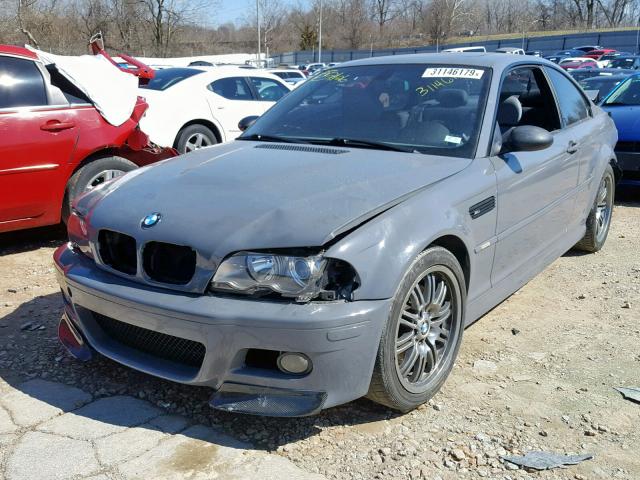 WBSBL93415PN63505 - 2005 BMW M3 GRAY photo 2