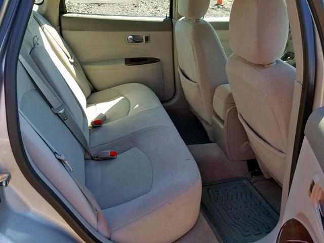 2G4WC582791210886 - 2009 BUICK LACROSSE C SILVER photo 6