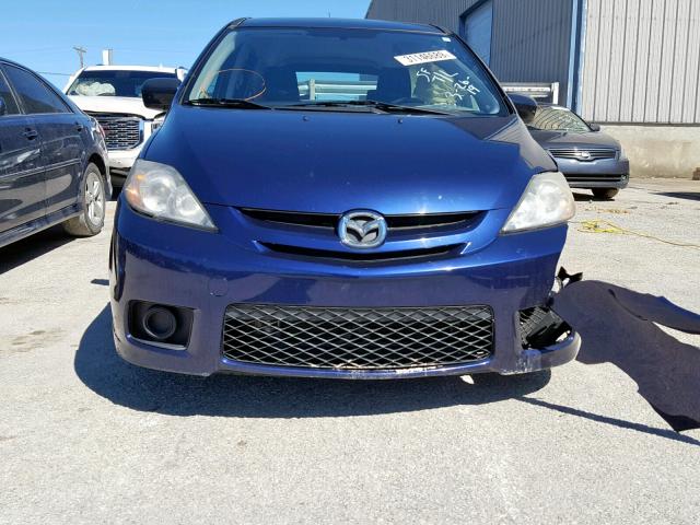 JM1CR293560119554 - 2006 MAZDA 5 BLUE photo 10