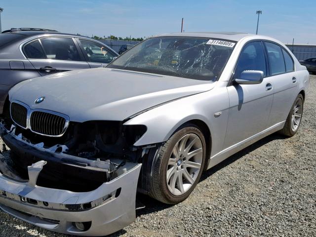 WBAHL835X6DT04905 - 2006 BMW 750 I SILVER photo 2