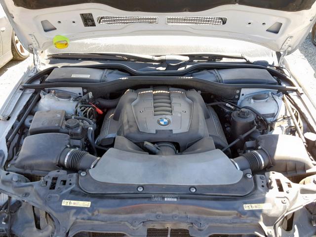 WBAHL835X6DT04905 - 2006 BMW 750 I SILVER photo 7