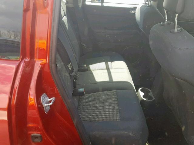 1J4NF4FB0AD574655 - 2010 JEEP COMPASS SP 红色 照片 6