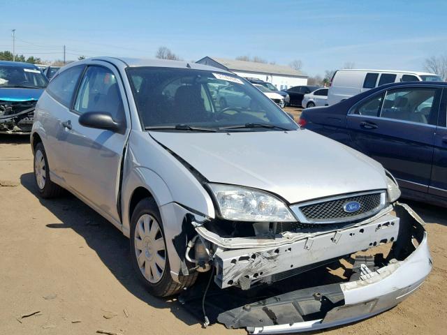 1FAFP31N17W191278 - 2007 FORD FOCUS ZX3 SILVER photo 1