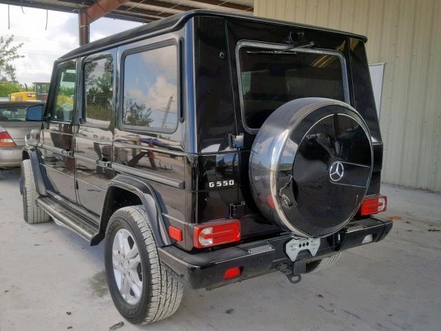 WDCYC3HF5EX215399 - 2014 MERCEDES-BENZ G 550 BLACK photo 3