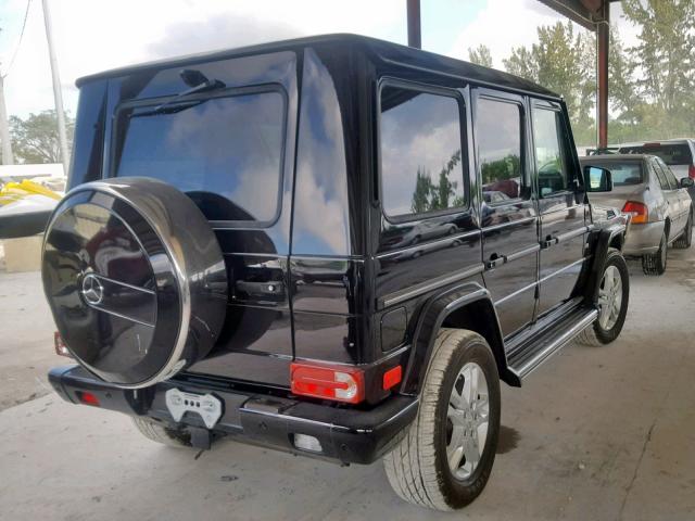 WDCYC3HF5EX215399 - 2014 MERCEDES-BENZ G 550 BLACK photo 4