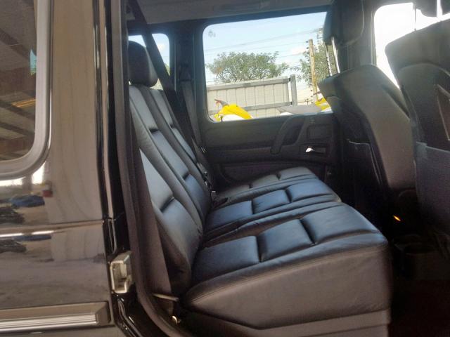 WDCYC3HF5EX215399 - 2014 MERCEDES-BENZ G 550 BLACK photo 6