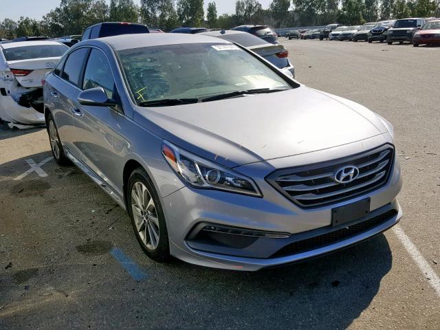 5NPE34AF8FH246894 - 2015 HYUNDAI SONATA SPO GRAY photo 1