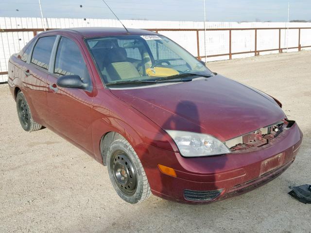 1FAFP34N07W351999 - 2007 FORD FOCUS ZX4 BURGUNDY photo 1