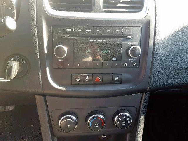 1C3CDZAB4DN642711 - 2013 DODGE AVENGER SE BLUE photo 9