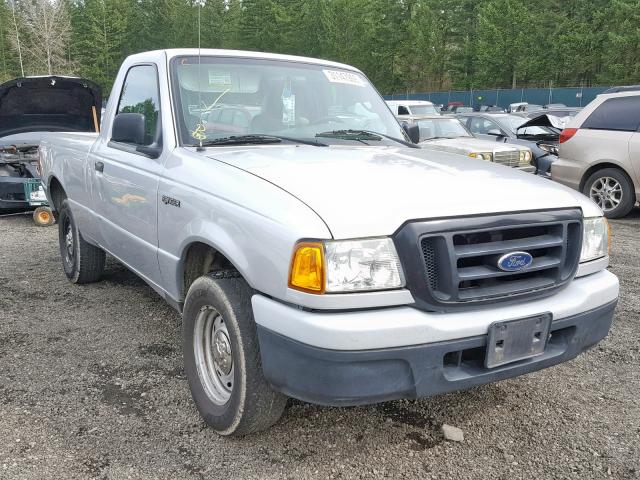 1FTYR10D04PB26079 - 2004 FORD RANGER SILVER photo 1