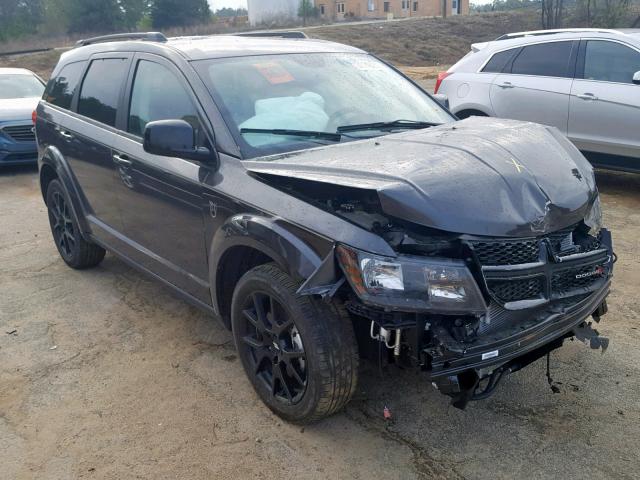 3C4PDCEG3JT243719 - 2018 DODGE JOURNEY GT GRAY photo 1