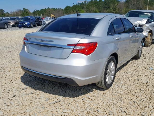 1C3BC1FB5BN521921 - 2011 CHRYSLER 200 TOURIN SILVER photo 4