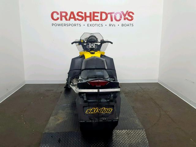 2BPSBU9C99V000614 - 2009 SKI DOO 800CC  YELLOW photo 4