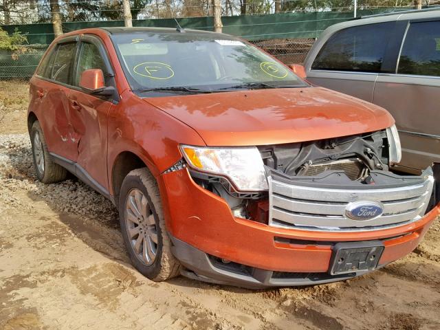 2FMDK38C97BB49247 - 2007 FORD EDGE SEL ORANGE photo 1