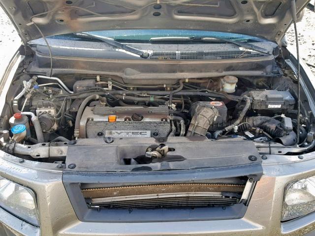 5J6YH28798L016694 - 2008 HONDA ELEMENT EX GRAY photo 7