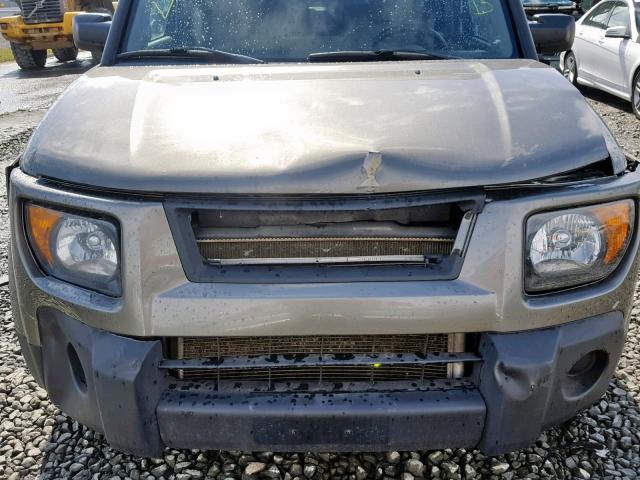 5J6YH28798L016694 - 2008 HONDA ELEMENT EX GRAY photo 9