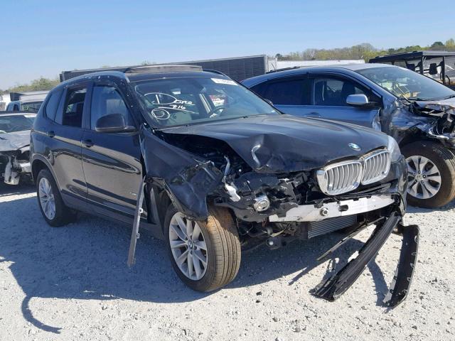 5UXWZ7C35H0X42645 - 2017 BMW X3 SDRIVE2 BLACK photo 1