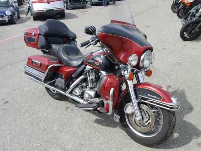 1HD1FC4157Y719729 - 2007 HARLEY-DAVIDSON FLHTCUI BURGUNDY photo 1