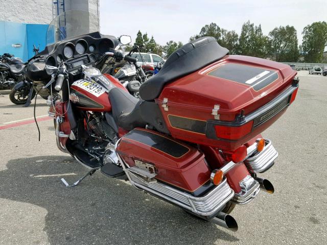 1HD1FC4157Y719729 - 2007 HARLEY-DAVIDSON FLHTCUI BURGUNDY photo 3