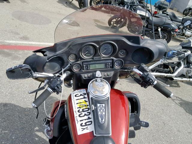 1HD1FC4157Y719729 - 2007 HARLEY-DAVIDSON FLHTCUI BURGUNDY photo 5