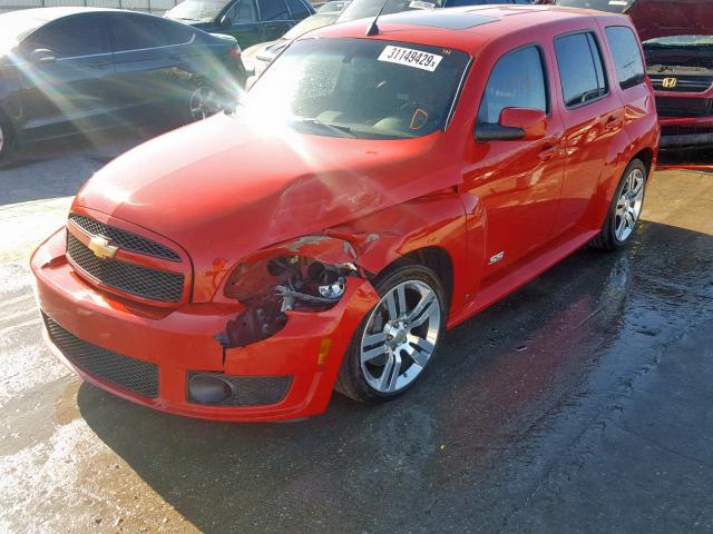 3GNCA73X69S622272 - 2009 CHEVROLET HHR SS RED photo 2