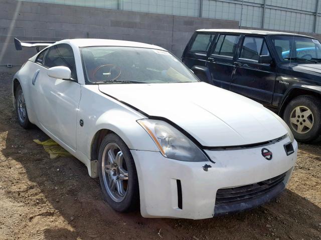 JN1AZ34D73T111417 - 2003 NISSAN 350Z COUPE WHITE photo 1