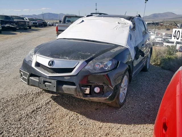 5J8TB1H59BA000204 - 2011 ACURA RDX TECHNO BLACK photo 2