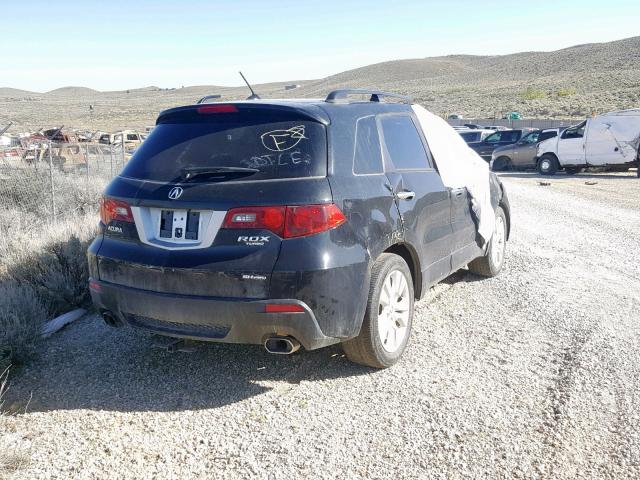 5J8TB1H59BA000204 - 2011 ACURA RDX TECHNO BLACK photo 4