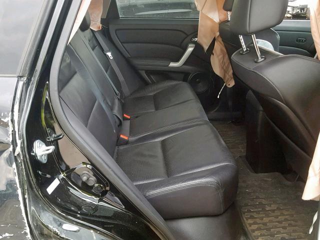 5J8TB1H59BA000204 - 2011 ACURA RDX TECHNO BLACK photo 6