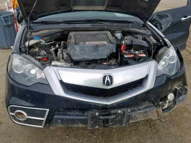 5J8TB1H59BA000204 - 2011 ACURA RDX TECHNO BLACK photo 7