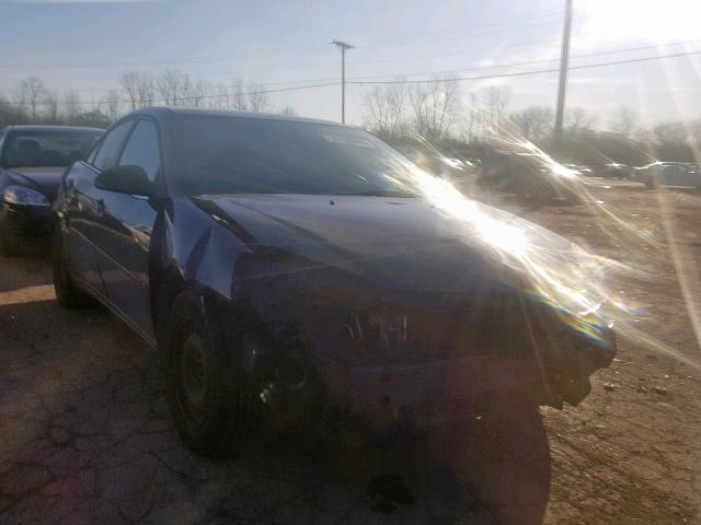 1G2ZF58B374257671 - 2007 PONTIAC G6 VALUE L BLACK photo 1