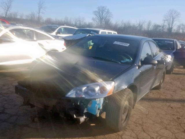 1G2ZF58B374257671 - 2007 PONTIAC G6 VALUE L BLACK photo 2