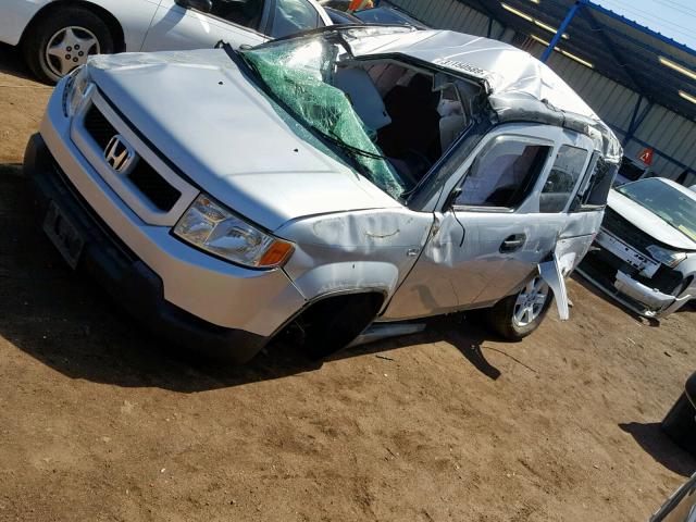 5J6YH28799L004515 - 2009 HONDA ELEMENT EX SILVER photo 2