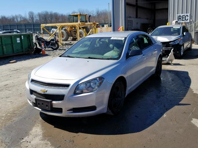 1G1ZB5E15BF164434 - 2011 CHEVROLET MALIBU LS SILVER photo 2