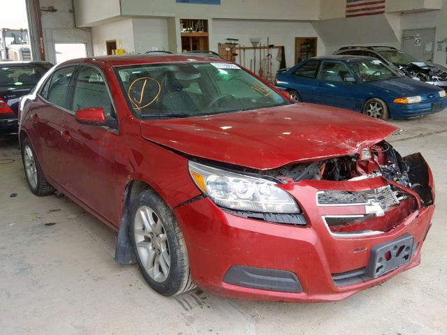 1G11D5RRXDF112369 - 2013 CHEVROLET MALIBU 1LT წითელი ფოტო 1