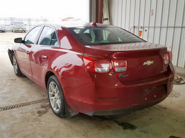1G11D5RRXDF112369 - 2013 CHEVROLET MALIBU 1LT წითელი ფოტო 3