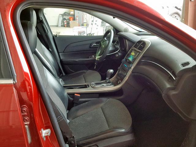 1G11D5RRXDF112369 - 2013 CHEVROLET MALIBU 1LT წითელი ფოტო 5