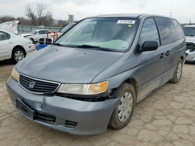 2HKRL1854YH568190 - 2000 HONDA ODYSSEY LX SILVER photo 2