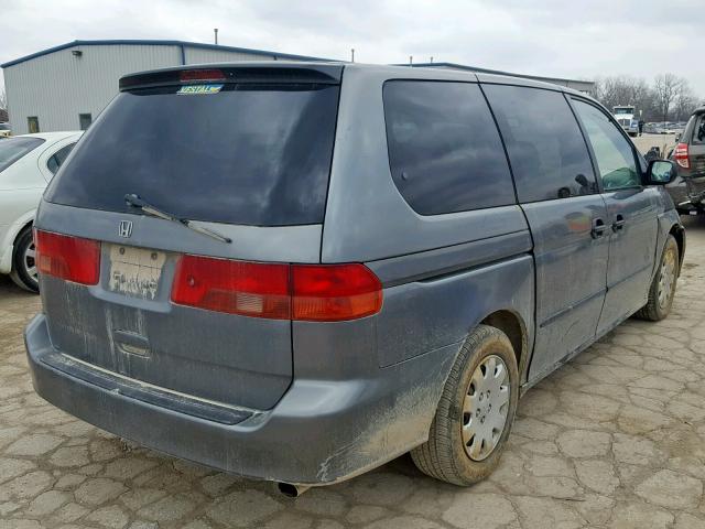 2HKRL1854YH568190 - 2000 HONDA ODYSSEY LX SILVER photo 4