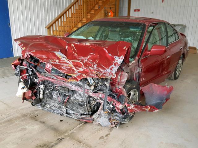 19UUA5669YA012291 - 2000 ACURA 3.2TL RED photo 2