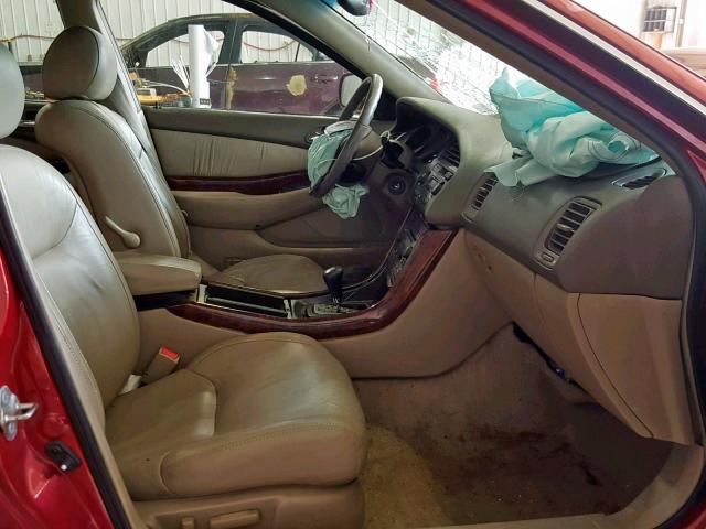 19UUA5669YA012291 - 2000 ACURA 3.2TL RED photo 5