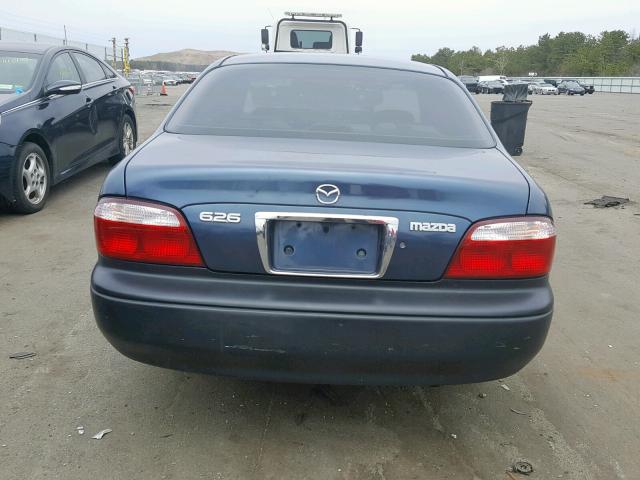 1YVGF22C425270400 - 2002 MAZDA 626 LX BLUE photo 9