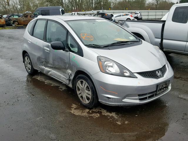 JHMGE8H35BC012528 - 2011 HONDA FIT SILVER photo 1