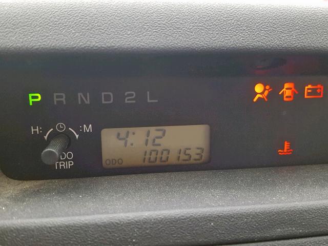 JTLKT324264073488 - 2006 TOYOTA SCION XB GRAY photo 8