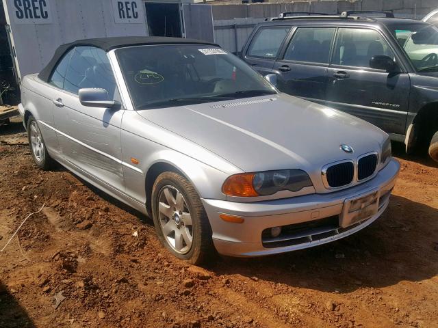 WBABR3349YEB40965 - 2000 BMW 323 CI SILVER photo 1