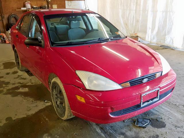 1FAFP383XYW169429 - 2000 FORD FOCUS ZTS RED photo 1