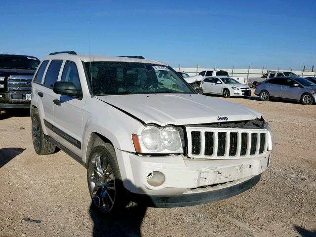 1J4GS48K95C706633 - 2005 JEEP GRAND CHER WHITE photo 1