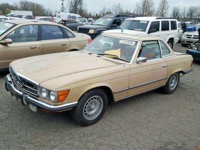 10704412008054 - 1973 MERCEDES-BENZ 450SL CREAM photo 2