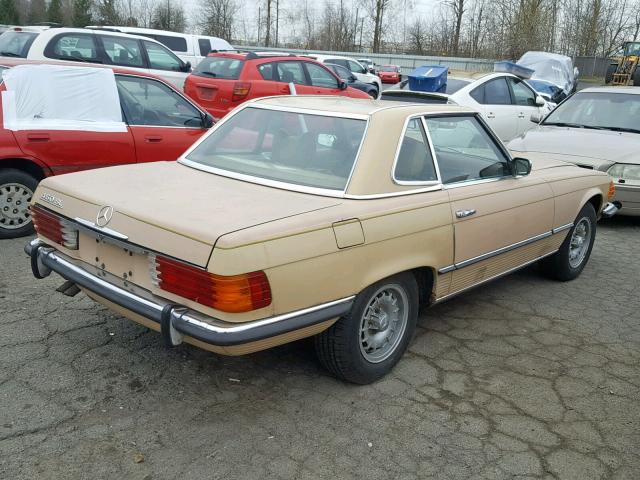 10704412008054 - 1973 MERCEDES-BENZ 450SL CREAM photo 4