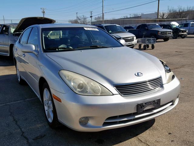 JTHBA30G555125914 - 2005 LEXUS ES 330 SILVER photo 1